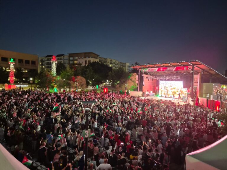 حضور جماهيري بالالاف بحفل صوت الاردن عمر العبداللات في مدينة دالاس