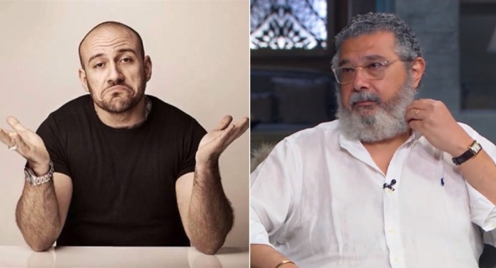 النجم احمد مكي وماجد الكدواني وعودة للسينما في فرصة سعيدة
